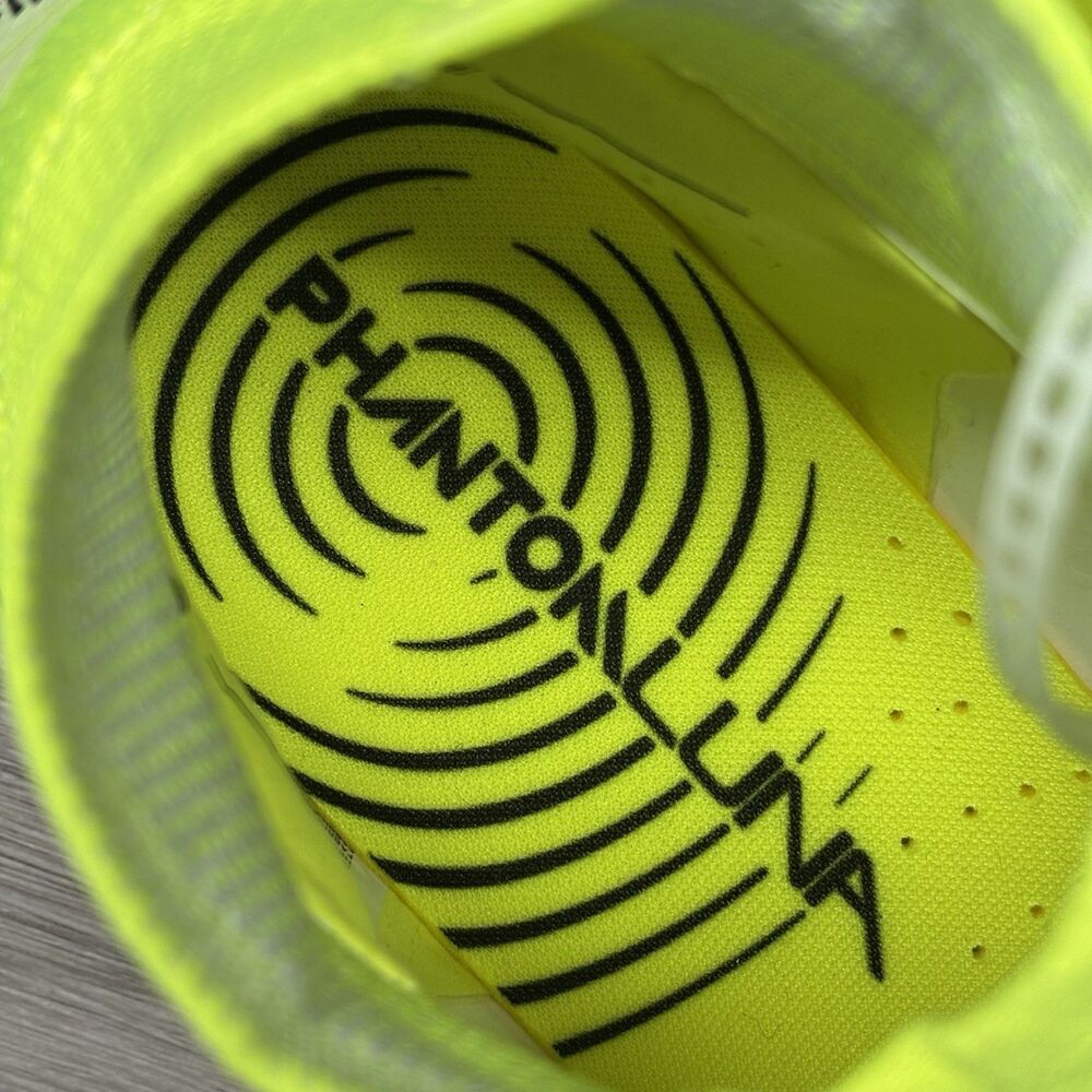 NEW Nike Phantom Luna 2 Elite FG Soccer Cleats HF4358-003 Men’s Sz 6 Yellow/Gray - Picture 12 of 13